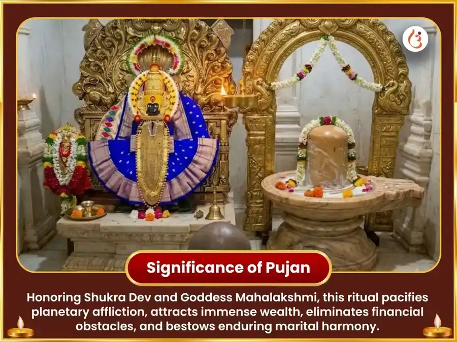 Malavya Rajyog Vishesh 6000 Shukra Mool Mantra Jaap Sahit Khatta Dahi Arpan & Naivedya Seva puja gallery 5