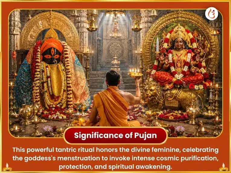Kali Jayanti Special Maa Kamakhya Rakta Abhishek & Kalighat Shaktipeeth 64 Yogini Maha Tantra Yagya puja gallery 5