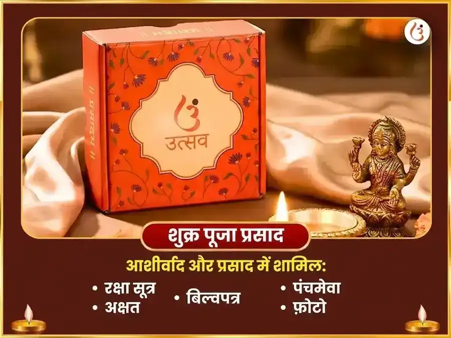 मालव्य राजयोग विशेष 6000 शुक्र मूल मंत्र जाप सहित खट्टा दही अर्पण और नैवेद्य सेवा puja gallery 3