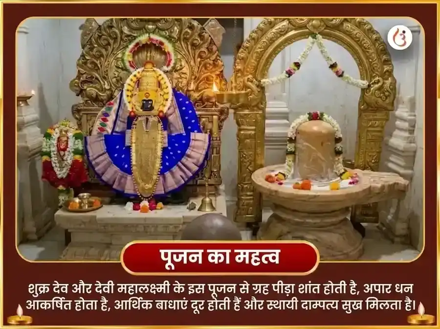 मालव्य राजयोग विशेष 6000 शुक्र मूल मंत्र जाप सहित खट्टा दही अर्पण और नैवेद्य सेवा puja gallery 5