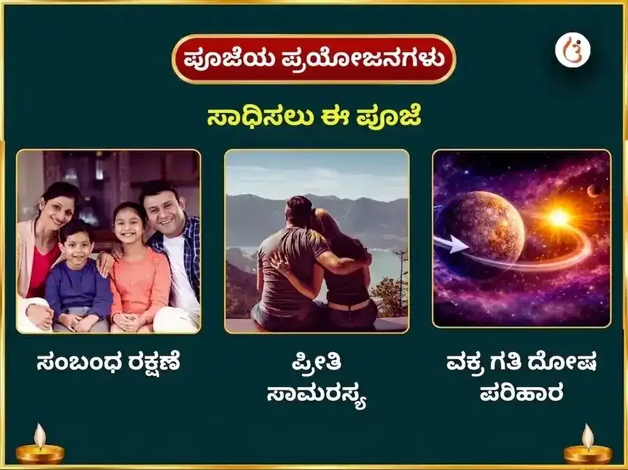ಉತ್ತರ ಫಲ್ಗುಣಿ ನಕ್ಷತ್ರ ವಿಶೇಷ 23,000 ಬುಧ ಬೀಜ ಮಂತ್ರ ಜಾಪ ಮತ್ತು ಬಿಲ್ವಪತ್ರೆ ಅಭಿಷೇಕ puja gallery 1