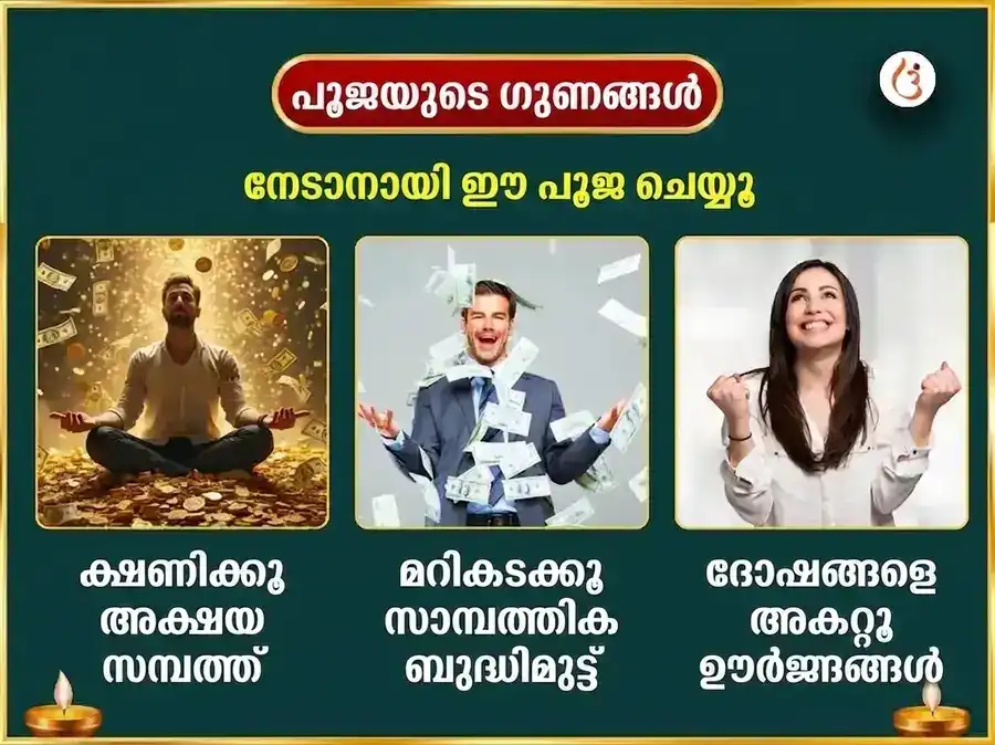 മഹാലക്ഷ്മി മഹായുതി രാജയോഗ പ്രാപ്തി വിശേഷ് ശ്രീ യന്ത്ര പൂജ & മഹാലക്ഷ്മി അഭിഷേക് നൈവേദ്യ സേവ puja gallery 1