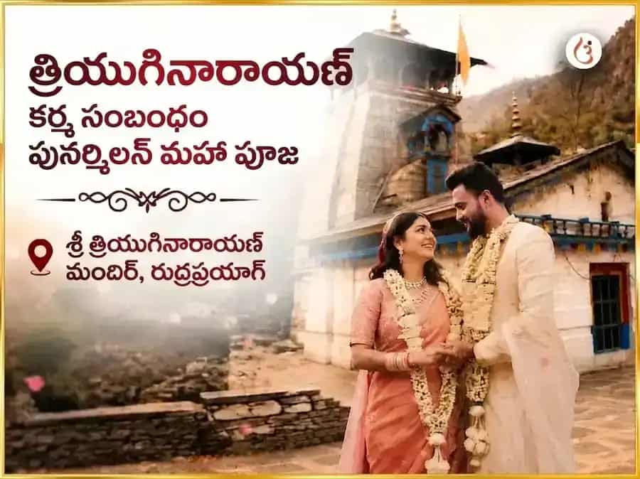 త్రియుగినారాయణ్ కార్మిక్ సంబంధ్ పునార్మిలన్ మహాపూజ puja image 1