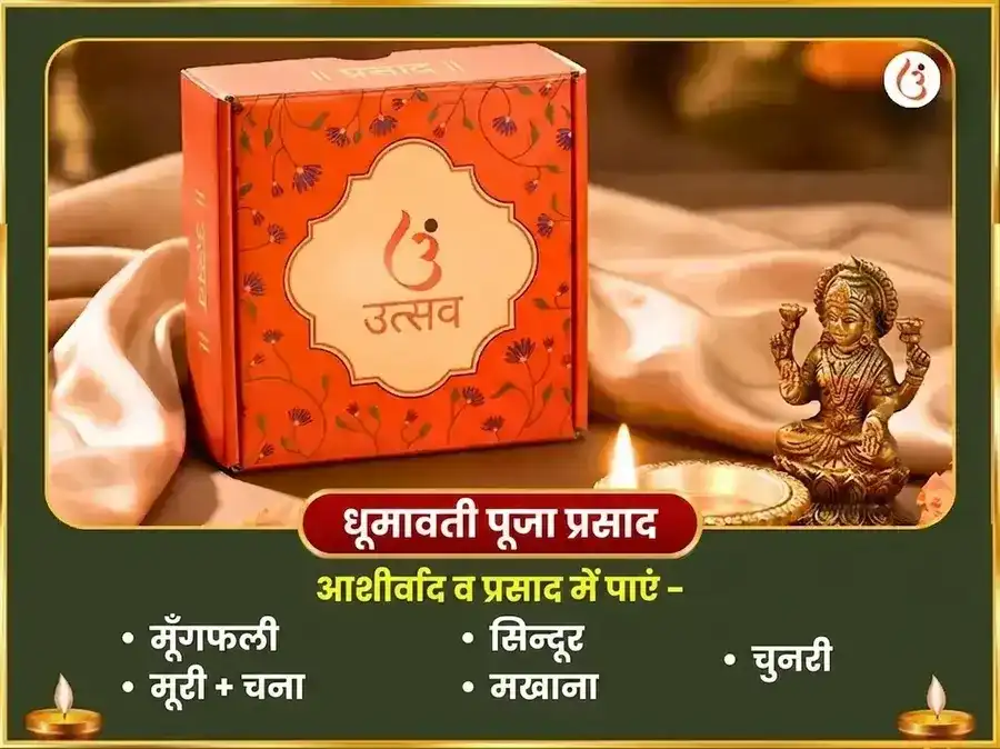 गणेश चतुर्थी विशेष सौभाग्य धूमावती सौभाग्य प्राप्ति कर्म शुद्धि बीज मंत्र जाप और उच्छिष्ट गणपति घृत स्नेहन और मधुरस अभिषेक puja gallery 4
