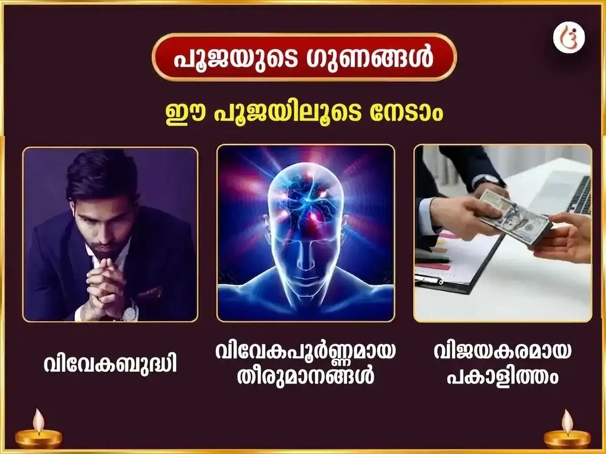 ബുധൻ തുലാം രാശിയിൽ - റിദ്ധി ബുദ്ധി യോഗ പ്രാപ്തിക്കായി സിദ്ധിവിനായക പ്രതിവാര ലഡ്ഡു ദാന സേവ puja gallery 1