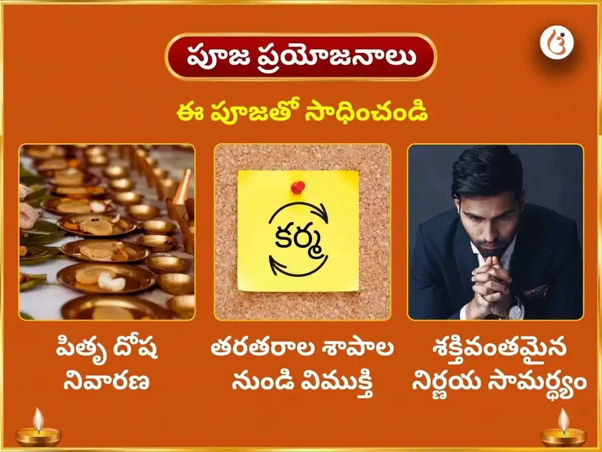 పితృ పక్ష ప్రత్యేక పితృ దోష నివారణ & వంశ శాప విమోచన సూర్య-కేతు మహాయజ్ఞం & పితృ చాలీసా పారాయణం puja gallery 1