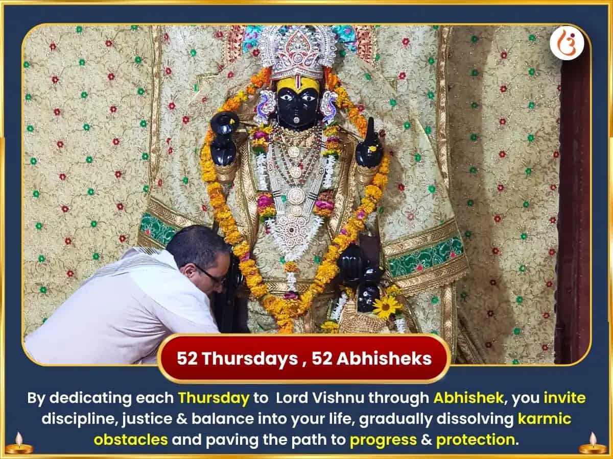 Guruvar Visesh Sri Dirgh Vishnu Mandir Weekly Daan Seva puja gallery 2