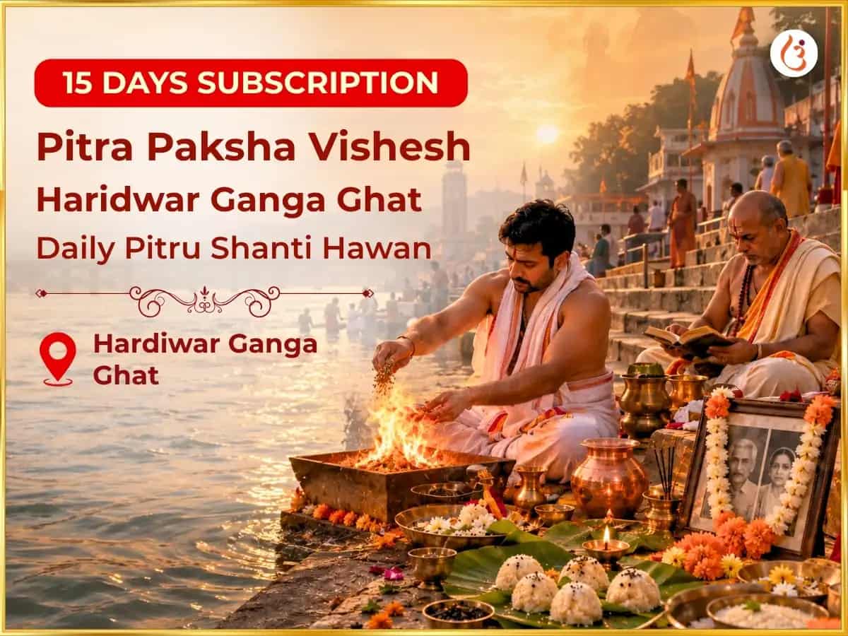Pitra Paksh Visesh Haridwar Ganga Ghat Daily Pitru Shanti Hawan puja image 1