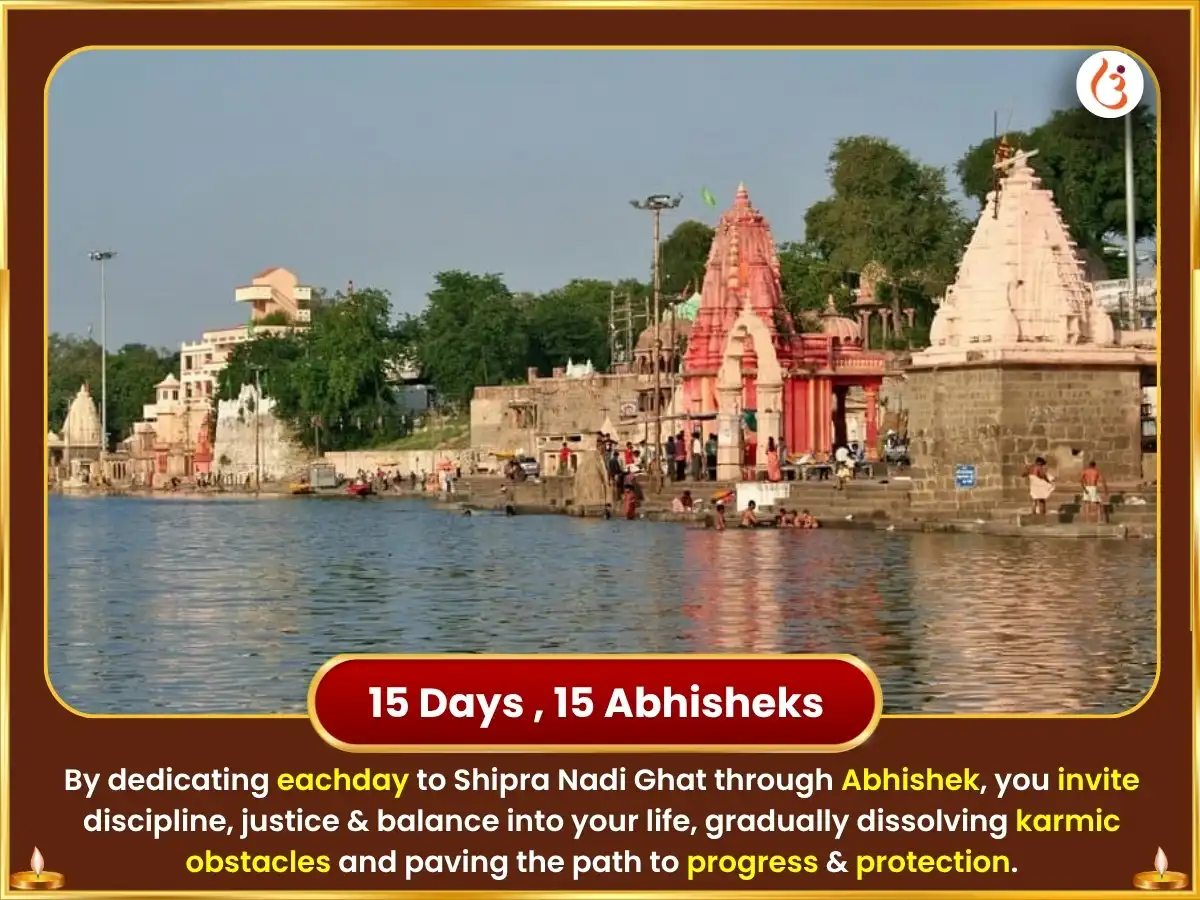 Pitra Paksh Visesh Shipra Nadi Ghat Daily Pind Daan puja gallery 2