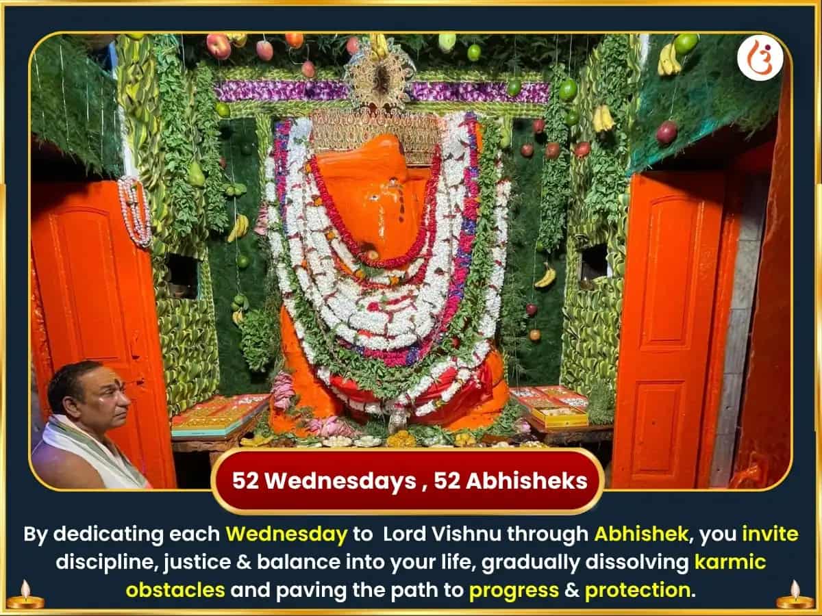 Budhvar Visesh Sri Chintamani Ganesh Weekly Rin Mochak Stotra Path puja gallery 2