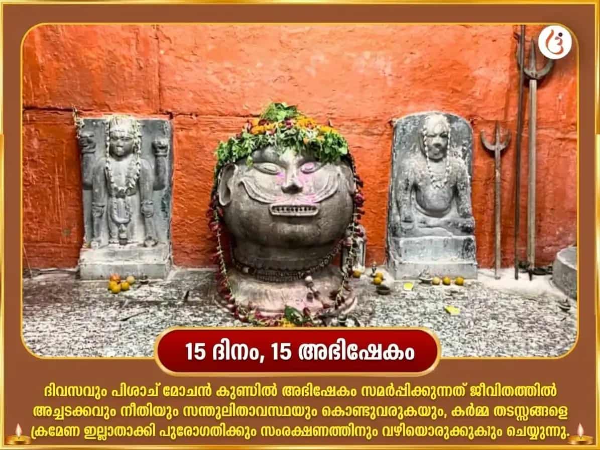 പിതൃ പക്ഷ വിശേഷ് പിശാച് മോചൻ കുണ്ഡ് ദൈനംദിന തർപ്പണം puja gallery 2