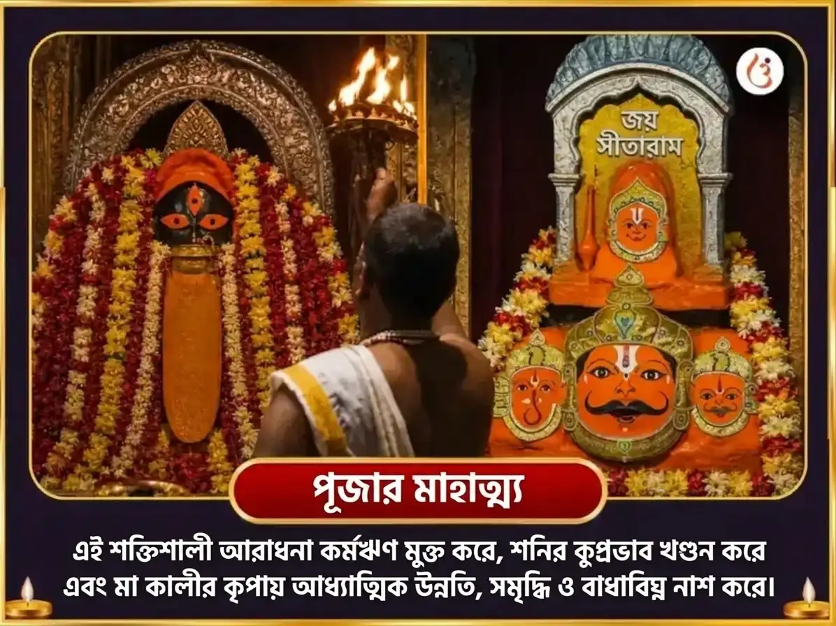 আশ্বিন কালাষ্টমী বিশেষ মা কালী তান্ত্রিক हवन এবং নবগ্রহ শনি বিশেষ তেল ও তিল দান puja gallery 5