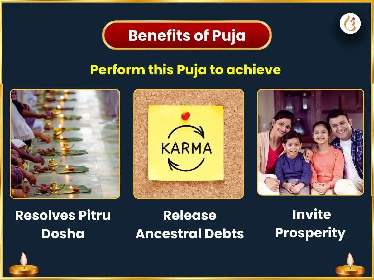 Sarva Pitra Amawsya Vishesh Pitra Shanti Moksha Prapti Chatur Tirth Nagri Shradh & Pind Daan puja gallery 1