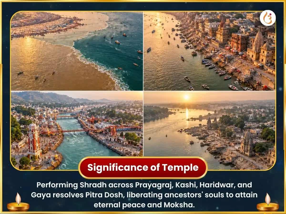 Sarva Pitra Amawsya Vishesh Pitra Shanti Moksha Prapti Chatur Tirth Nagri Shradh & Pind Daan puja gallery 3