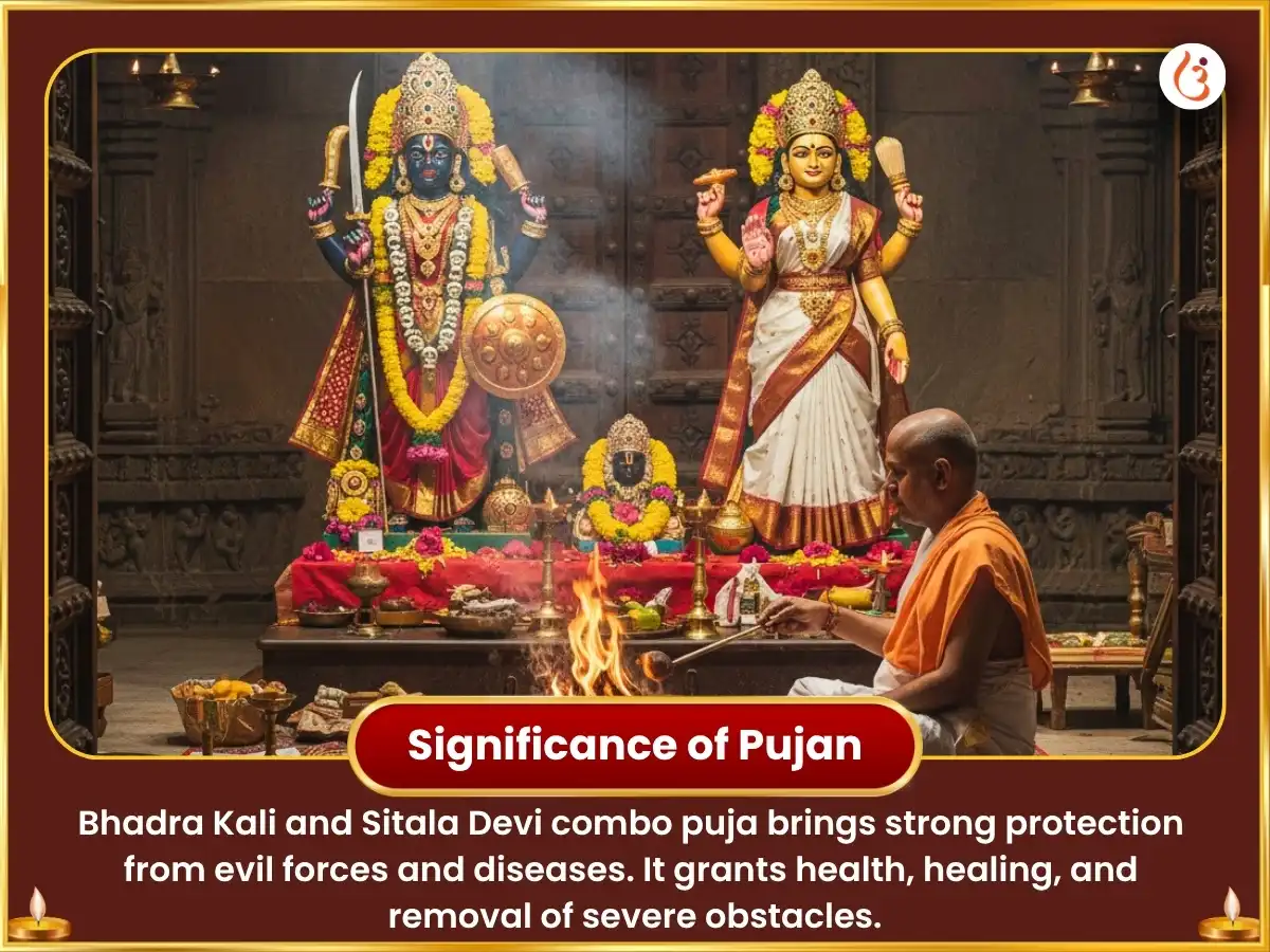 Navratri Visesh Olai Chandi & Shitala Mata Sampurna Rog Badha Vinashak Kaal Ratri Maha Tantra Havan Anusthan puja gallery 5
