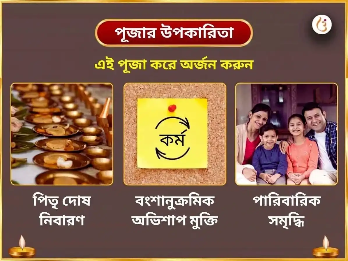 সর্ব পিতৃ অমাবস্যা বিশেষ গয়া তীর্থ পিতৃ শান্তি তর্পণ ও পিণ্ডদান puja gallery 1