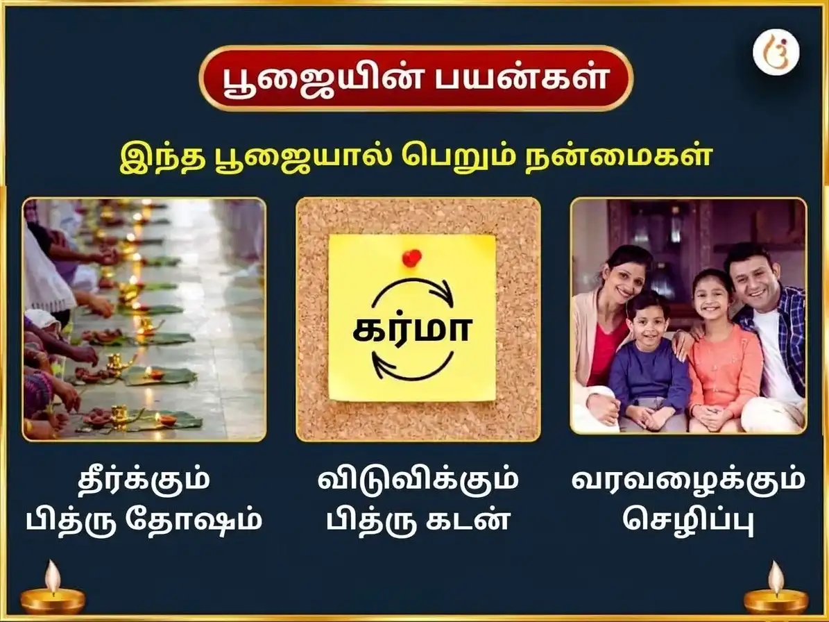 சர்வ பித்ரு அமாவாசை விசேஷ பித்ரு சாந்தி மோட்ச பிராப்தி சதுர் தீர்த்த நகரி சிரார்த்தம் & பிண்ட தானம் puja gallery 1