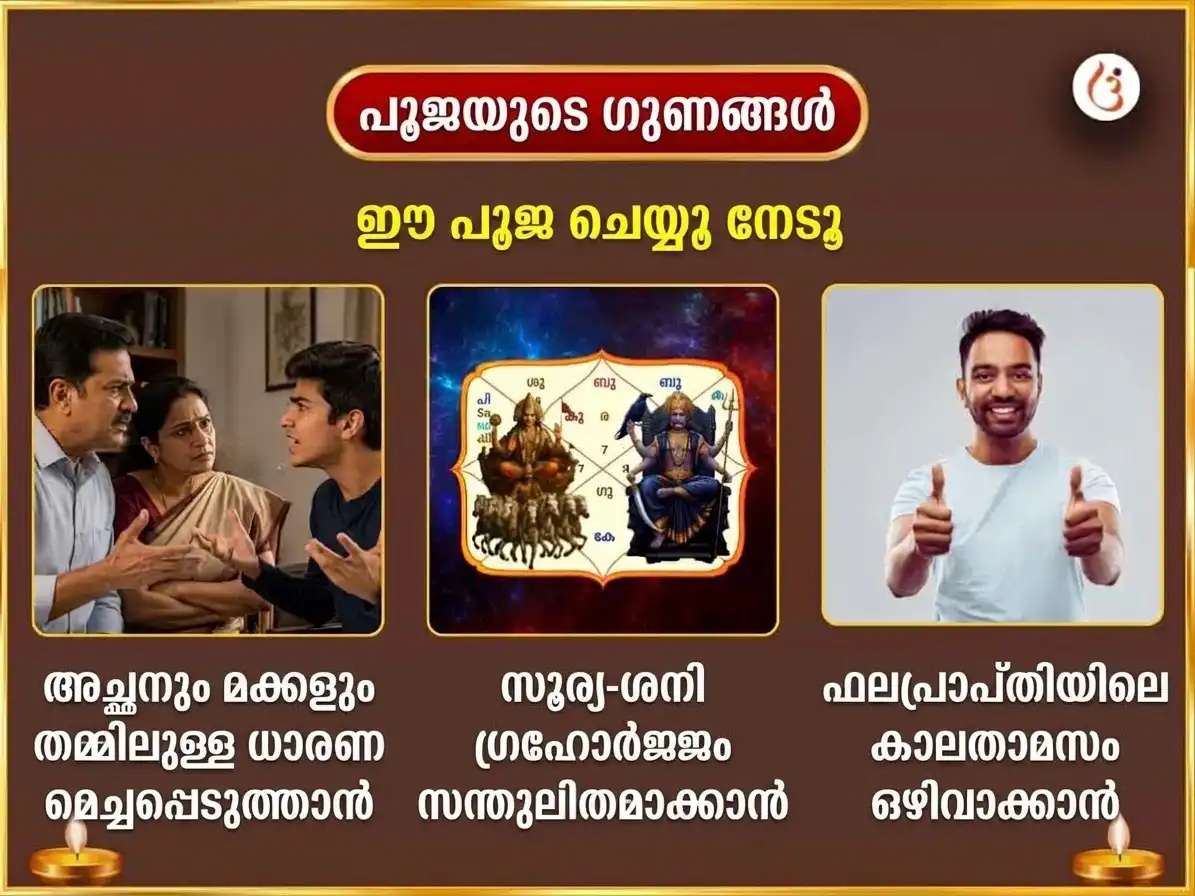 അപൂർവമായ 1:1 പോർട്ടൽ വിശേഷ 10000 സൂര്യ മൂലമന്ത്ര സഹിതം 100 ലോട്ട ജല അർഘ്യ അർപ്പണവും 23000 ശനി മൂലമന്ത്ര ജപവും puja gallery 1