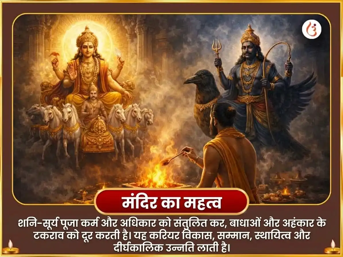 दुर्लभ 1:1 पोर्टल विशेष 10000 सूर्य मूल मंत्र सहित 100 लोटा जल अर्घ्य अर्पण और 23000 शनि मूल मंत्र जाप puja gallery 5