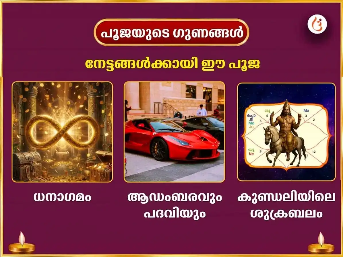 നവരാത്രി ഷഷ്ഠി വിശേഷ് 24000 ശുക്ര ഗായത്രി മന്ത്ര ജപം & മഹാലക്ഷ്മി ശ്രീ യന്ത്ര അഭിഷേകം & നൈവേദ്യ സേവ puja gallery 1