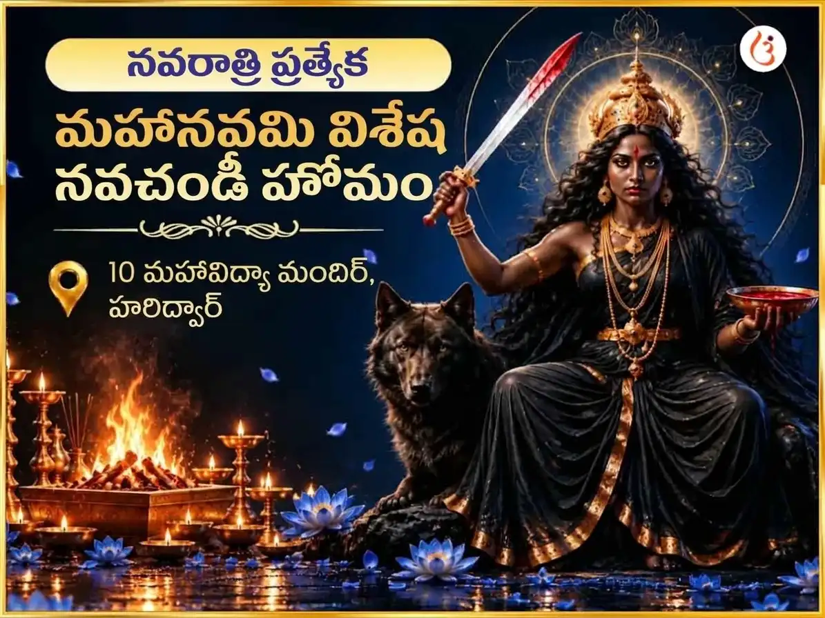 మహా నవమి విశేష్ నవచండీ హోమం puja image 1