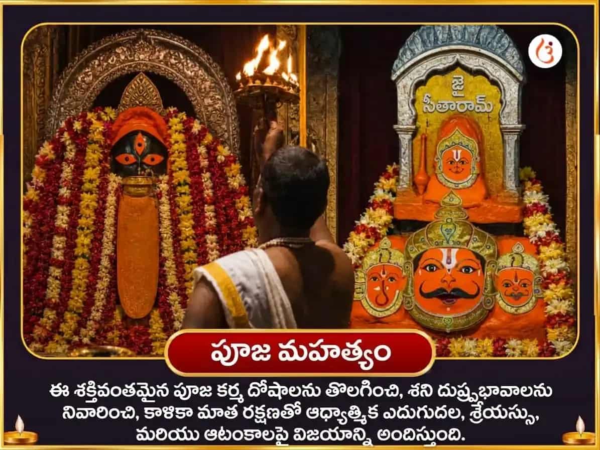 నవరాత్రి సప్తమి తిథి స్పెషల్ 23000 శని మూల మంత్ర జపం & అష్ట కాళీ మహా తాంత్రిక హవనం puja gallery 5