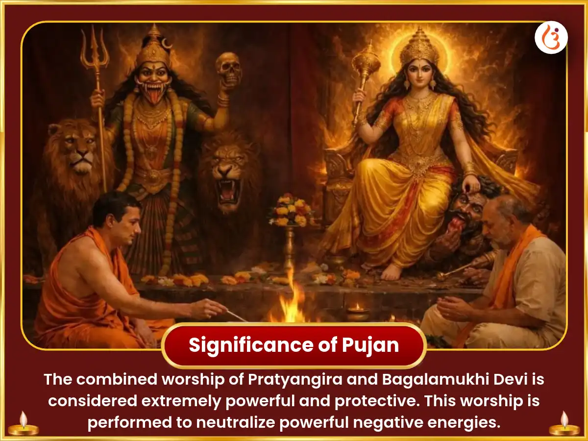 Dushera Special Maa Bagalamukhi Pratyangira Sanyukt 18000 Mool Mantra Jaap & Nimboo Mirchi Hawan puja gallery 4