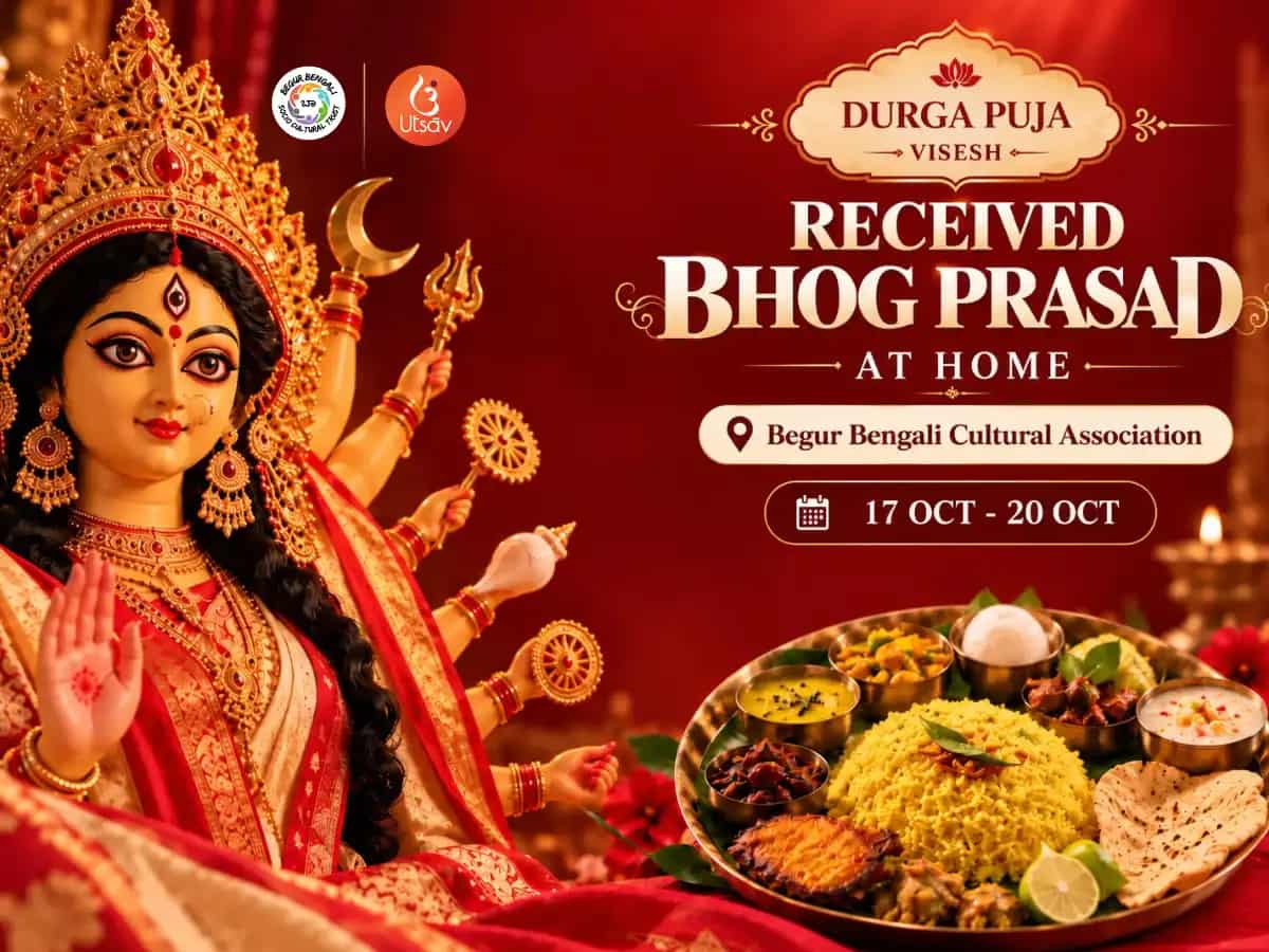 Durga Puja Visesh Bhog Prasad Begur Bengali Cultural Association puja image 1