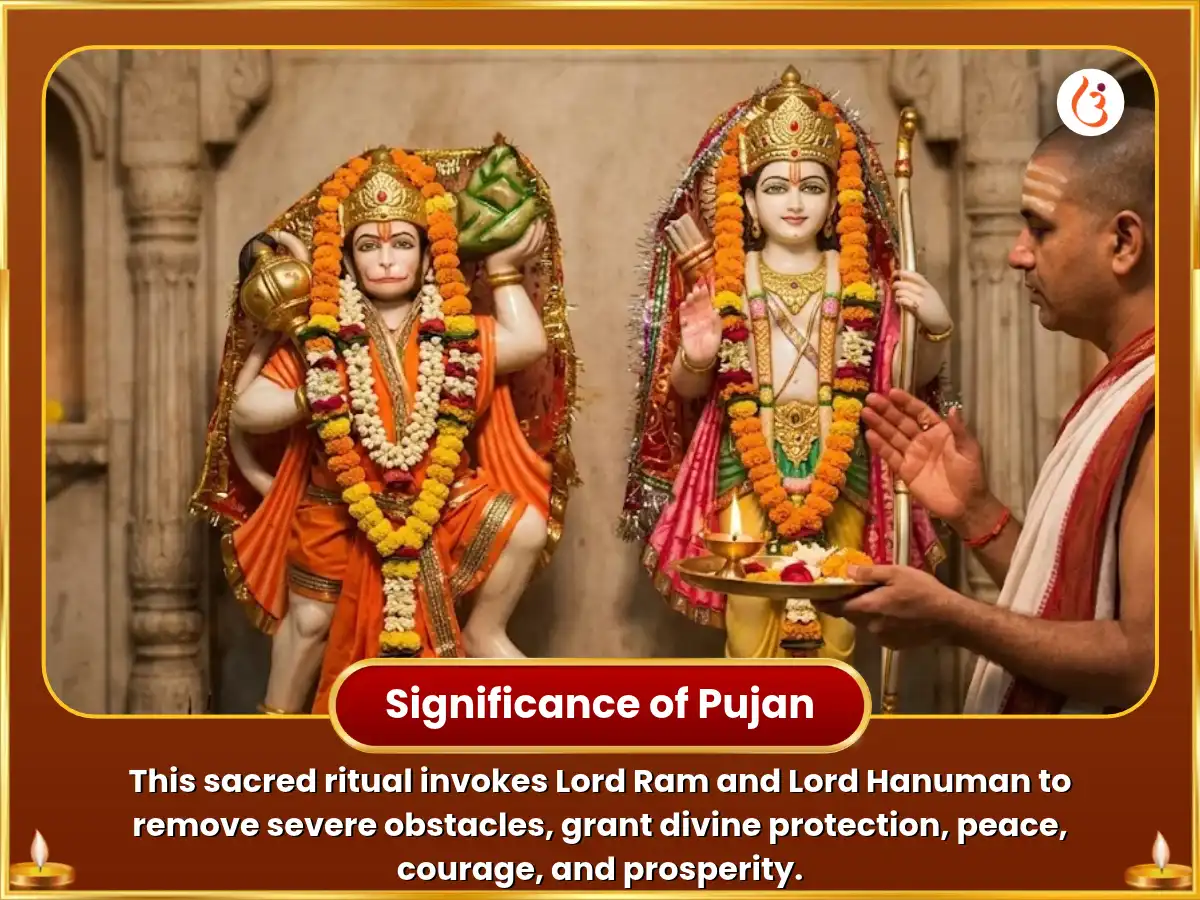 Dushera Special 108 Bajrang Baan Paath sahit Sindoor Archan & Shri Ram Sahasranam Paath puja gallery 5