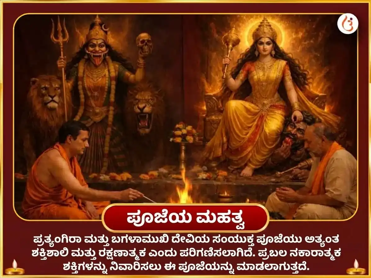 ನವರಾತ್ರಿ ನವಮಿ ವಿಶೇಷ ಮಾ ಬಗಲಾಮುಖಿ ಪ್ರತ್ಯಂಗಿರಾ ಸಂಯುಕ್ತ 18000 ಮೂಲ ಮಂತ್ರ ಜಪ ಮತ್ತು ನಿಂಬೂ-ಮಿರ್ಚಿ ಹವನ puja gallery 4