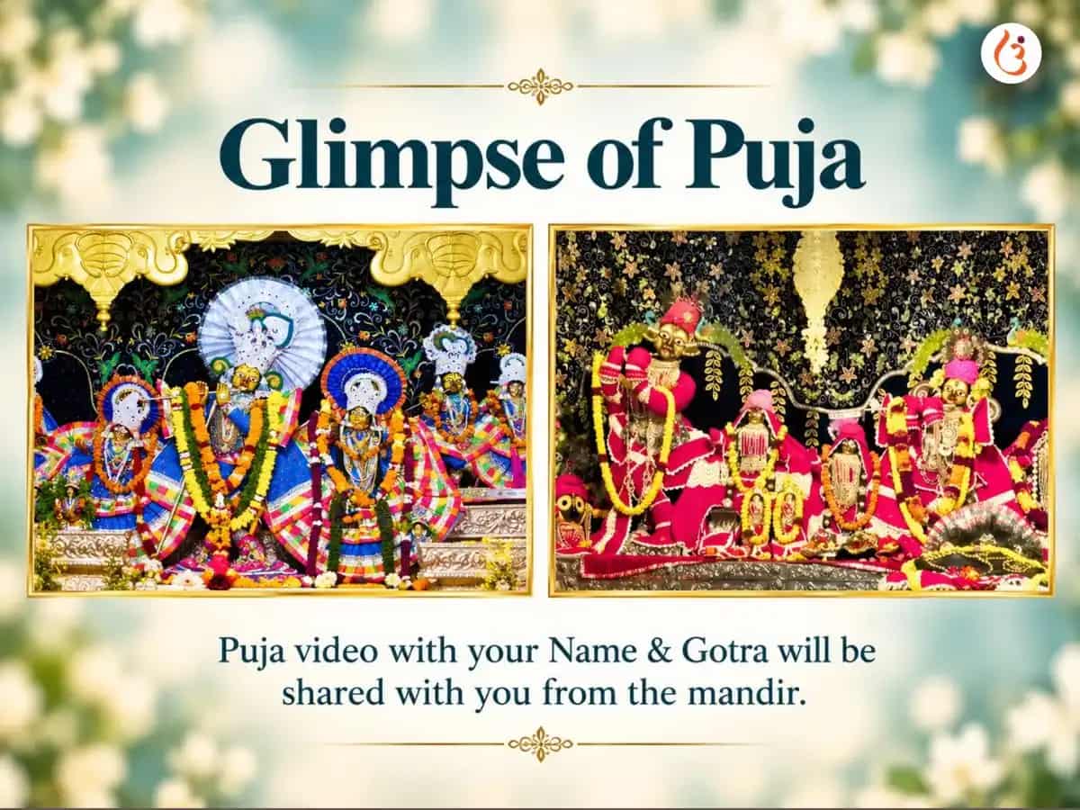 Rama Ekadashi Visesh Radha Damodar Vishnu Gayatri Mantra Jaap Sahit Ekadashi Vrat Katha Path  puja gallery 3
