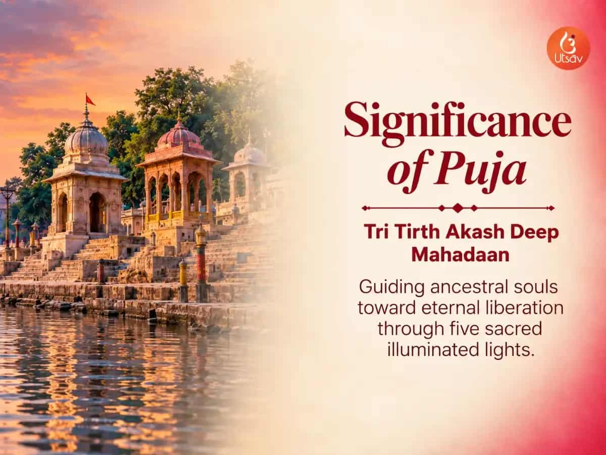 Kali Chaudas Tri Tirth Akash Deep Mahadaan Evam Deep Prajwalan Anusthan puja gallery 4