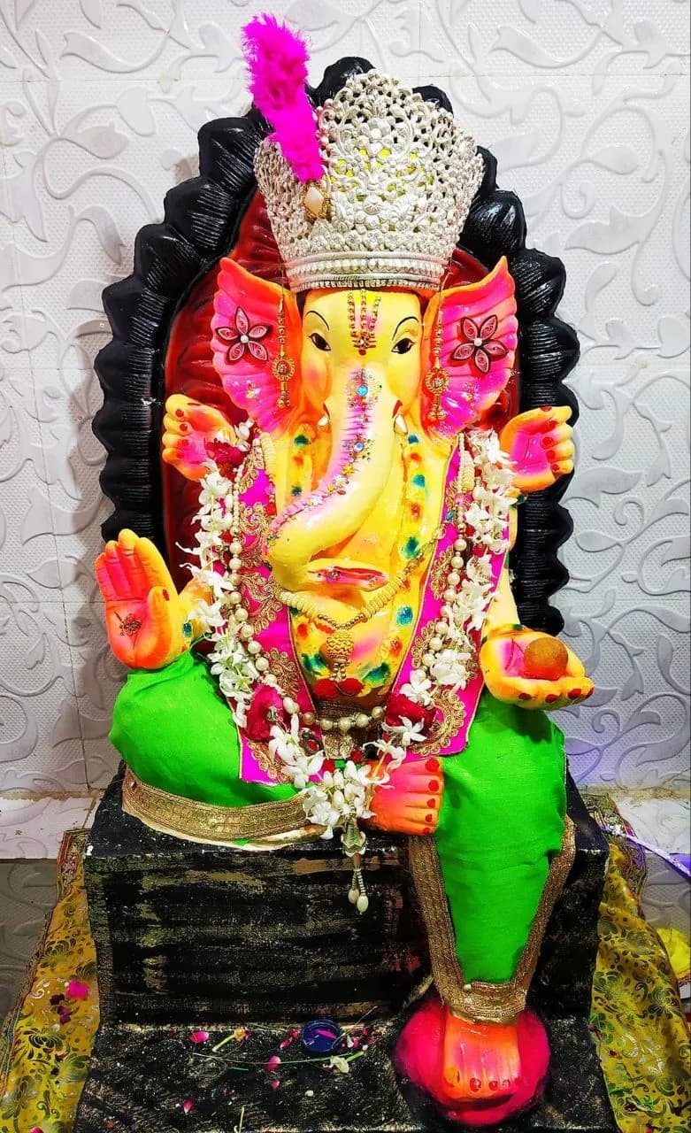 Durva Archana Vinayaka PujaUtsav Kriya Image