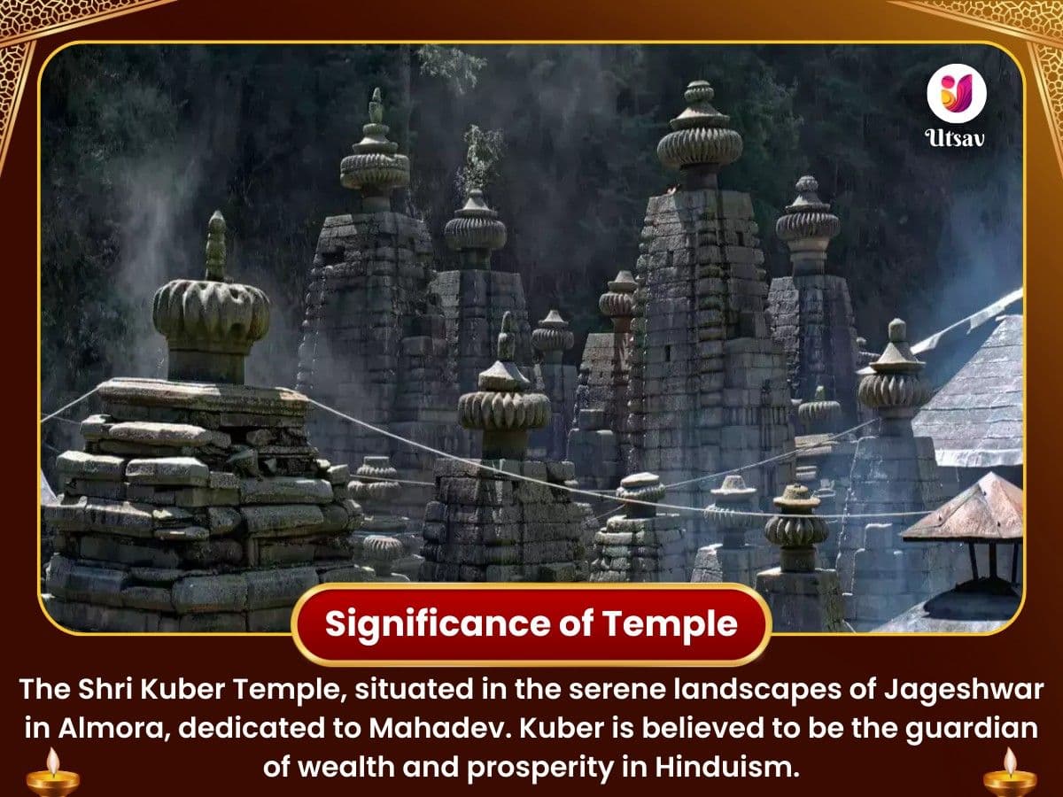 Shri Kuber Temple Jageshwar Dham- Puja for Wealth & Prosperity image