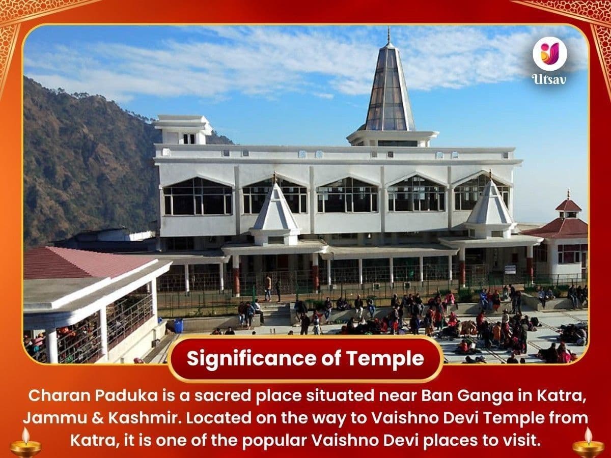 Mata Vaishno Devi Charan Paduka Online Puja image