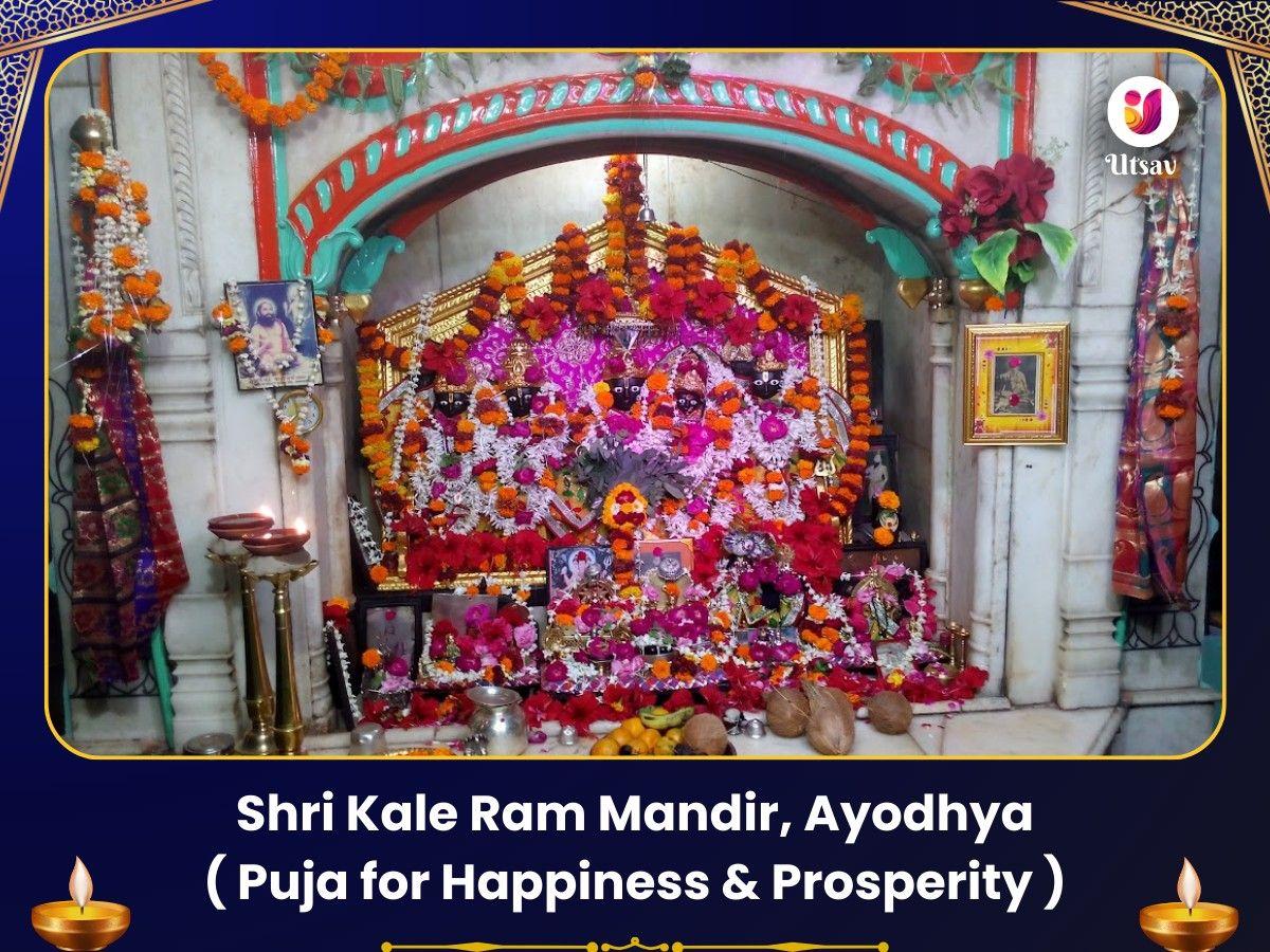 Kale Ram Mandir Ayodhya - Puja for Hapiness & Peace of Mind image