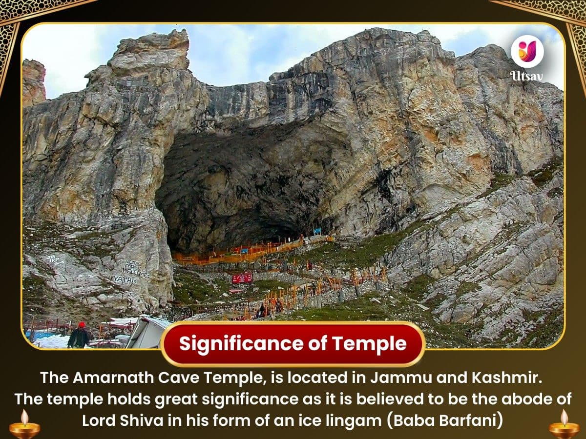 Baba Amarnath Tirtha Kshetra- Sawan Sombar Visesh Puja image