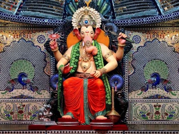 4 गणपति मंदिर में नाम गोत्र संकल्प पूजाUtsav Kriya Image