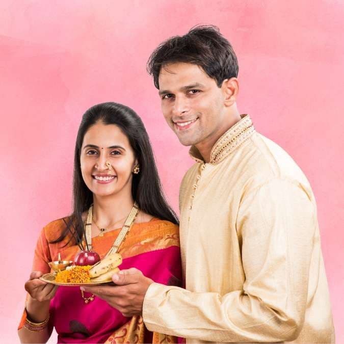 नाम गोत्र संकल्प दंपति के लिएUtsav Kriya Image