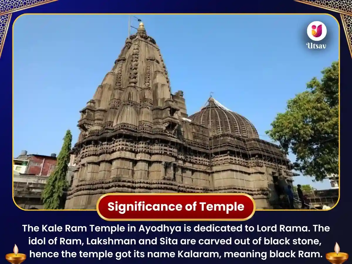 Kale Ram Mandir Ayodhya - Ram  Rakhsha Kavach Puja image