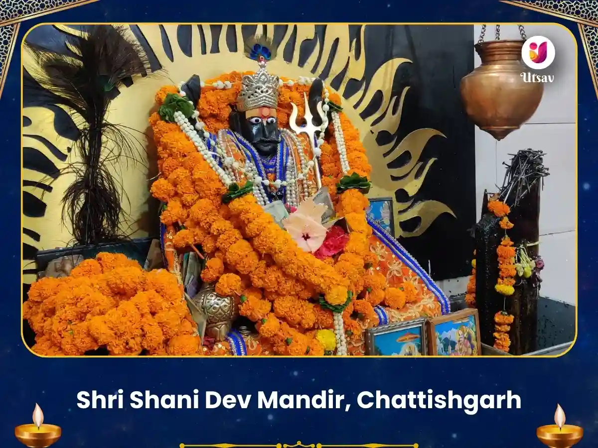 Shani Mandir Chattisgarh Puja for Removing the ill Effects of Saturn image