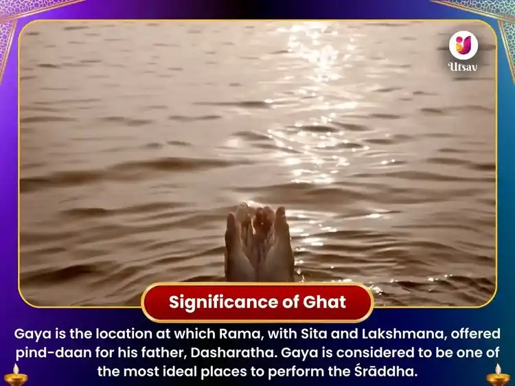 गया फल्गु घाट - दीप दान सेवा image