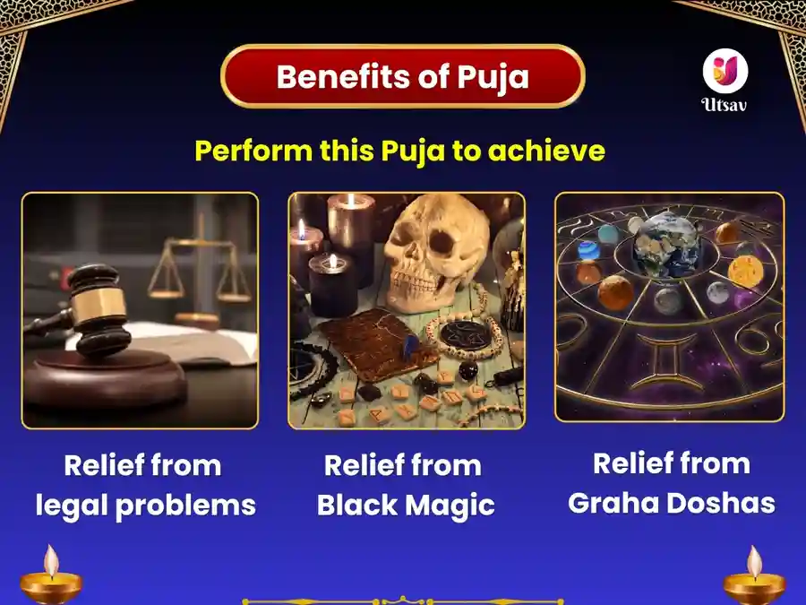 Kali Choudas Special Shani Mahadasha Mukti Puja at Kalighat Mandir Kolkata & Shani Shingnapur Devasthan image