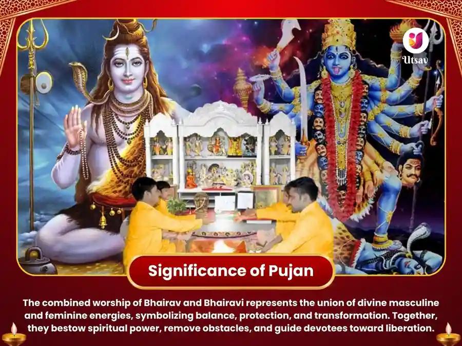 Bhairav-Bhairavi Maha Raksha Kawach Puja image