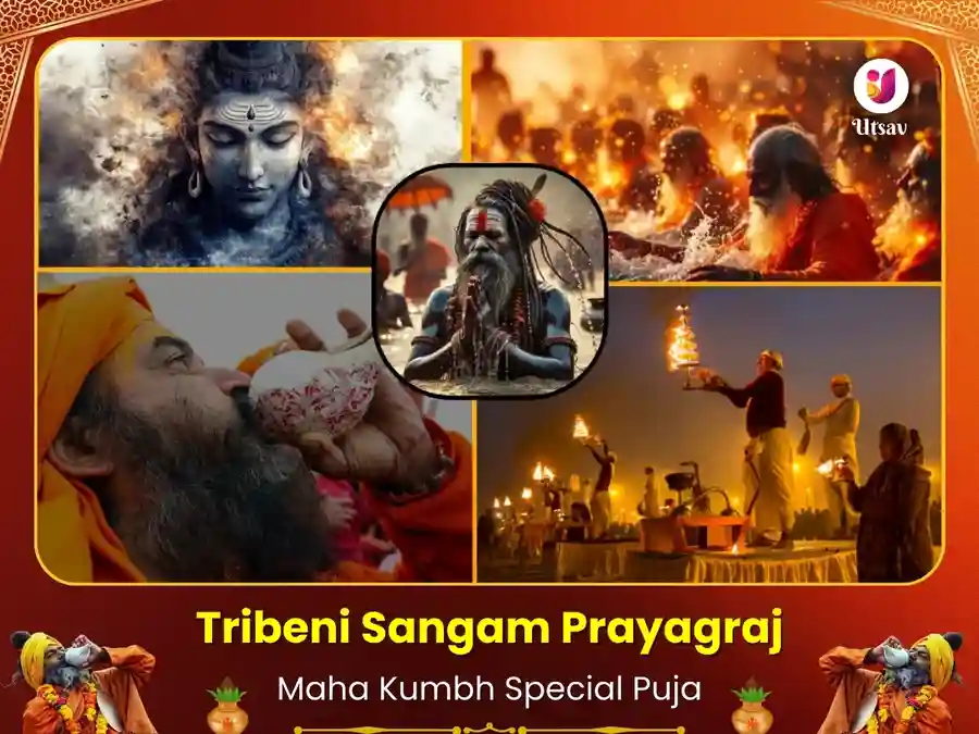 Prayagraj Triveni Sangam Tirth Kumbh Mela Special image