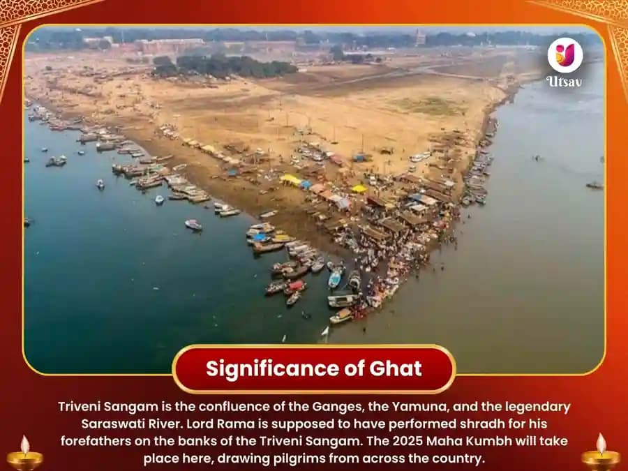 Prayagraj Triveni Sangam Tirth Kumbh Mela Special image