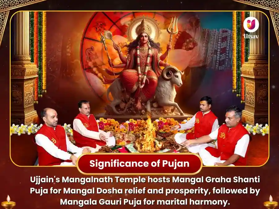 Mangalnath & Mangala Gauri - Maha Puja for Mangal Dosha Nivaran & Vivah image