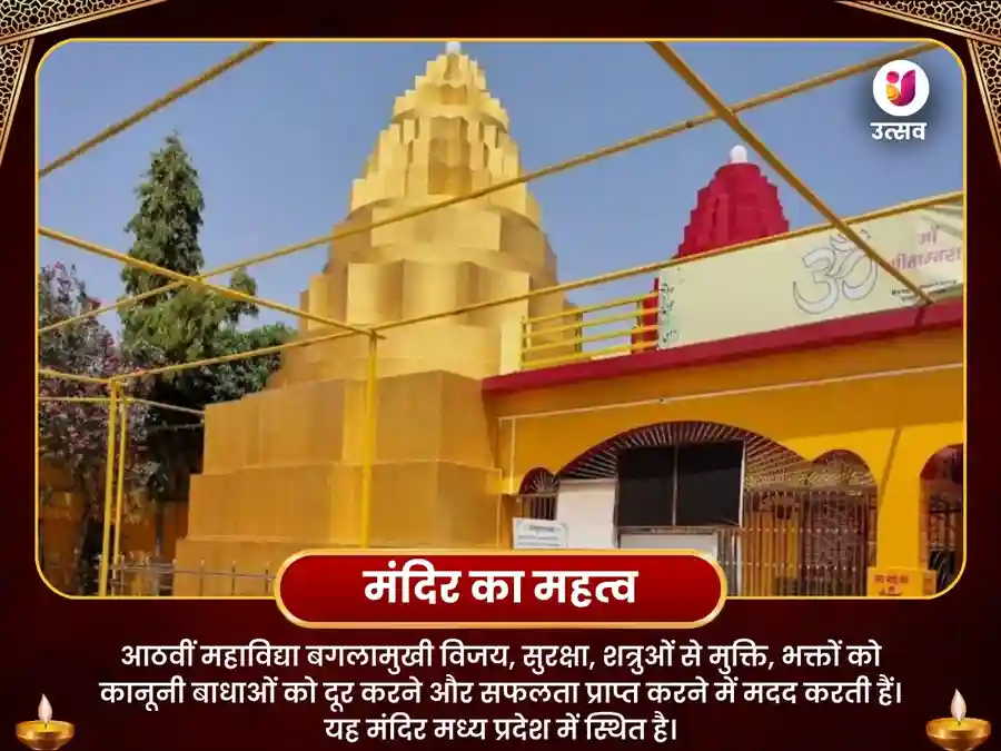 माँ पीताम्बरा बगलामुखी पीठ - 21,000 बीज मंत्र जाप अनुष्ठान image