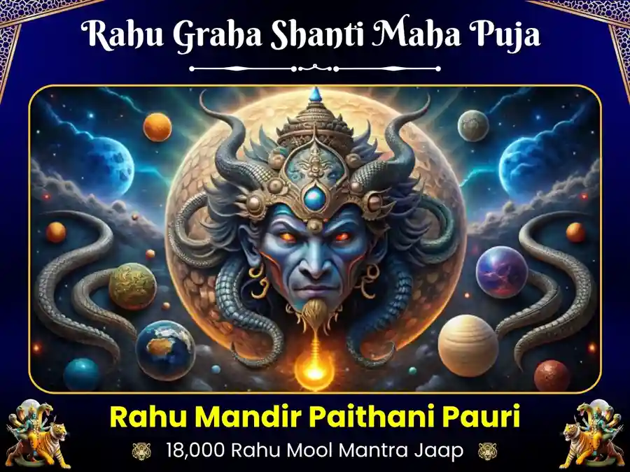 Rahu Shanti Mahayagya & 18000 Mool Mantra Jaap image