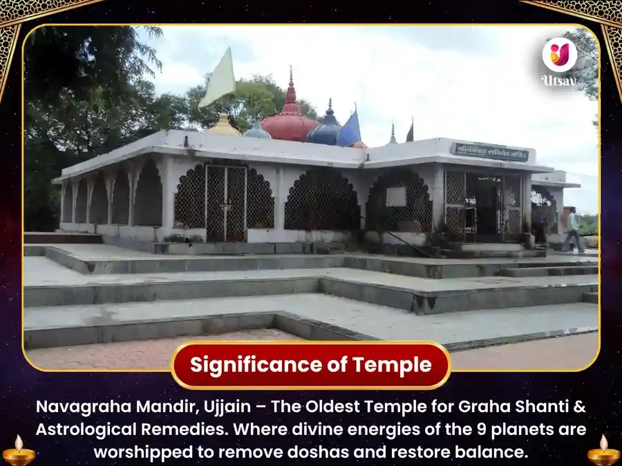 Navagraha Shani Mandir Ujjain Budh Aditya Yog Visesh Puja image